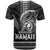 Hawaiian Ikaika Warrior T Shirt Tribal Pattern