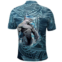 Hawaiian Shark God Kamohoalii Polo Shirt Polynesian Style LT05 - Polynesian Pride