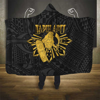 Philippines Tribal Hooded Blanket King Lapu Lapu Gold Version