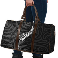 New Zealand Chur Bro Travel Bag Maori Koru With Silver Fern