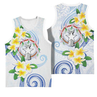 Northern Mariana Islands Chamorro Basketball Jersey Plumeria Curves Style White Version