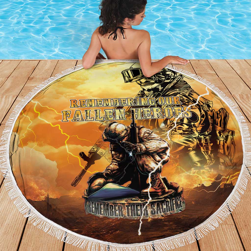 Hawaii Memorial Day Beach Blanket Remember Their Sacrifice