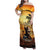 Hawaii Memorial Day Family Matching Off Shoulder Maxi Dress and Hawaiian Shirt Remember Their Sacrifice