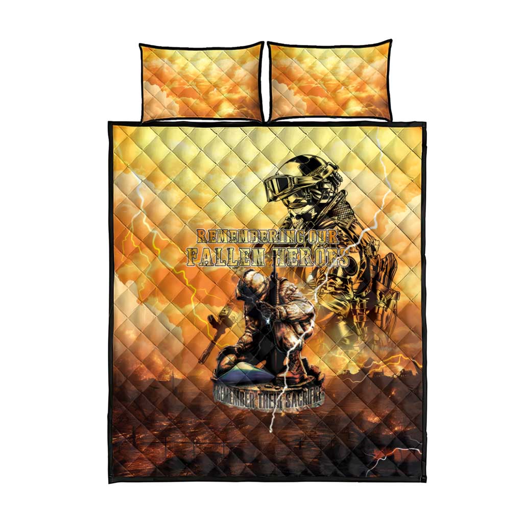 Hawaii Memorial Day Quilt Bed Set Remember Their Sacrifice