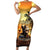 Hawaii Memorial Day Short Sleeve Bodycon Dress Remember Their Sacrifice