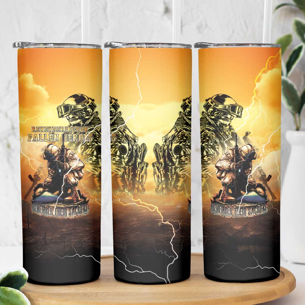 Hawaii Memorial Day Skinny Tumbler Remember Their Sacrifice