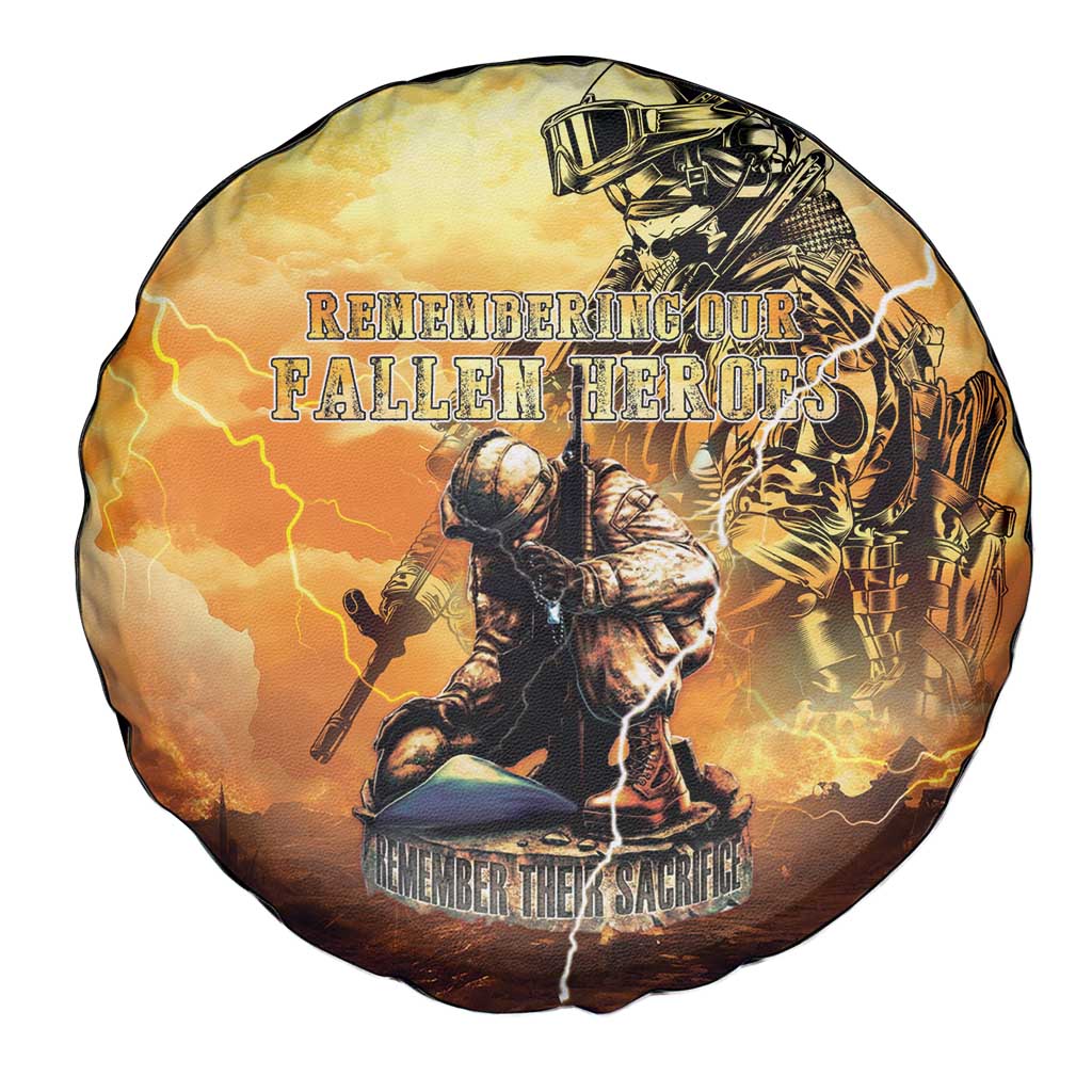 Hawaii Memorial Day Spare Tire Cover Remember Their Sacrifice