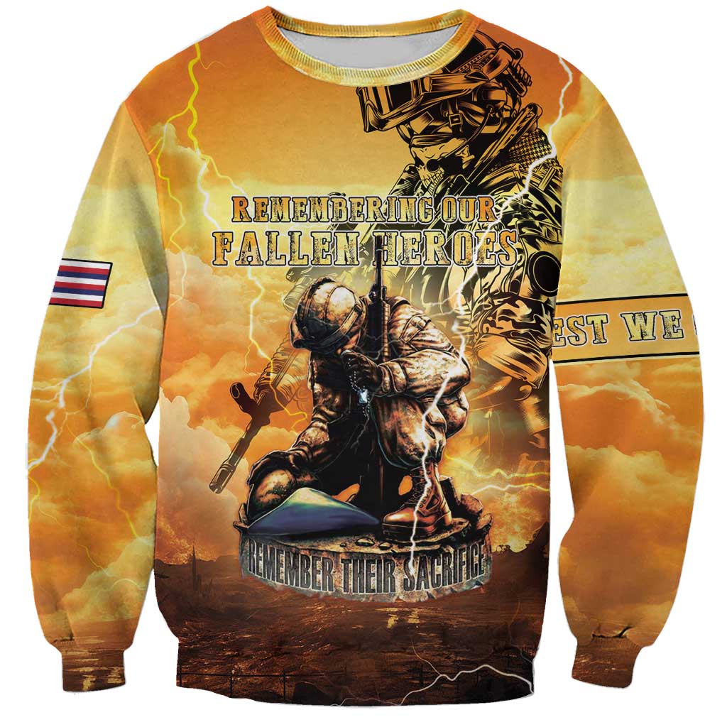 Hawaii Memorial Day Sweatshirt Remember Their Sacrifice
