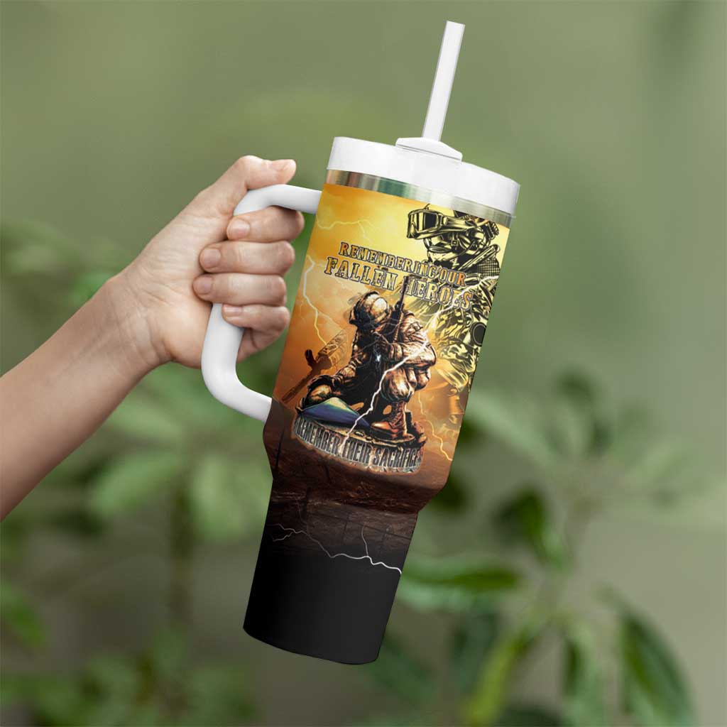 Hawaii Memorial Day Tumbler With Handle Remember Their Sacrifice