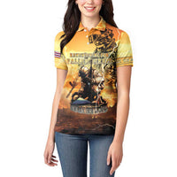 Hawaii Memorial Day Women Polo Shirt Remember Their Sacrifice