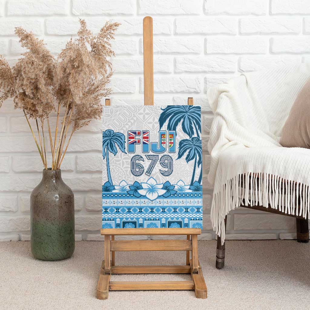 Fiji 679 Constitution Day Canvas Wall Art Fijian Tapa Pattern