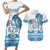 Fiji 679 Constitution Day Couples Matching Short Sleeve Bodycon Dress and Hawaiian Shirt Fijian Tapa Pattern