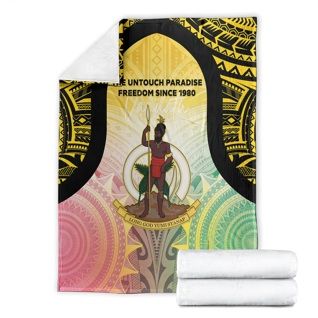 Vanuatu Independence Day Blanket The Untouched Paradise