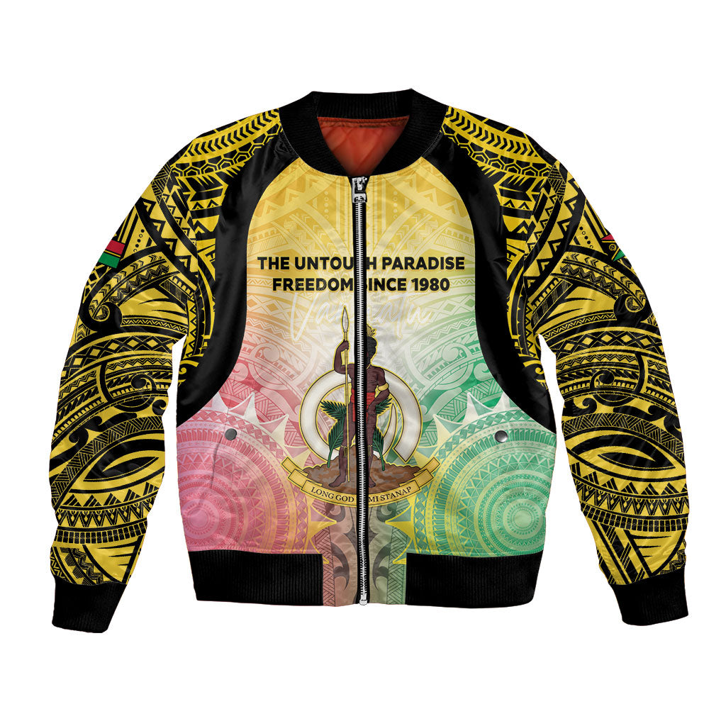 Vanuatu Independence Day Bomber Jacket The Untouched Paradise
