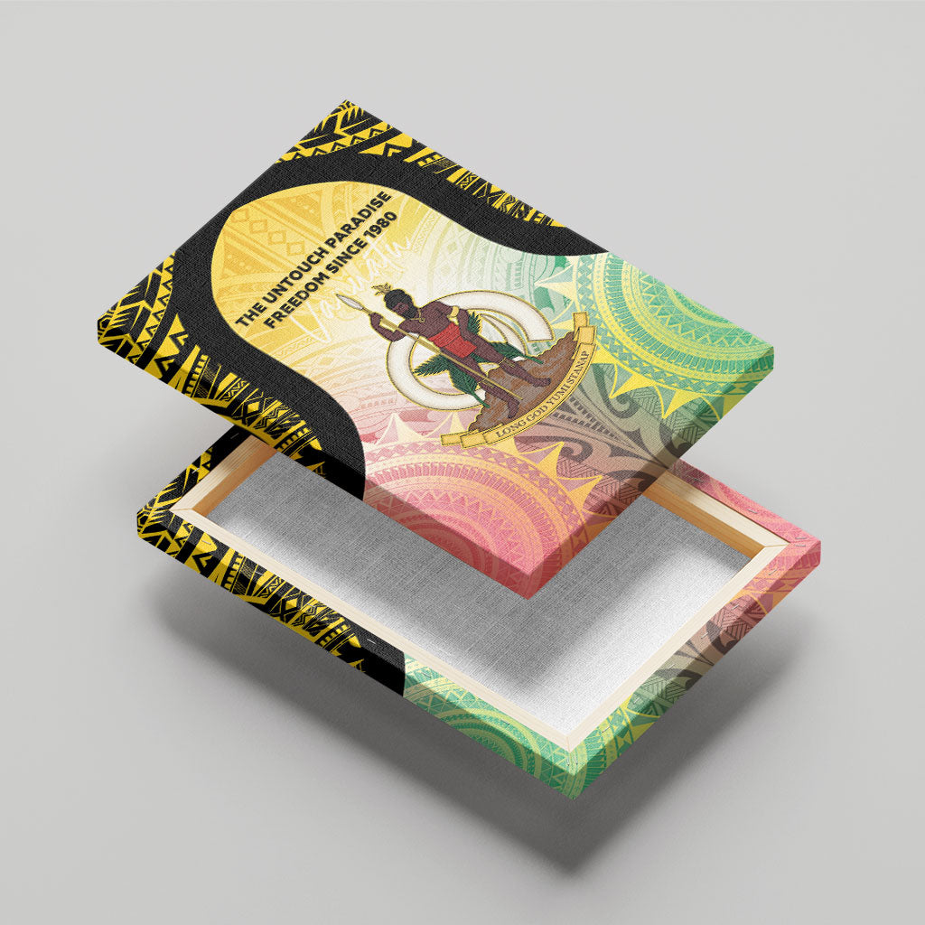 Vanuatu Independence Day Canvas Wall Art The Untouched Paradise