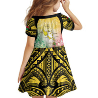 Vanuatu Independence Day Family Matching Short Sleeve Bodycon Dress and Hawaiian Shirt The Untouched Paradise