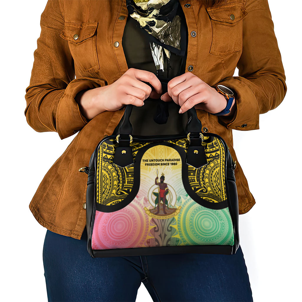 Vanuatu Independence Day Shoulder Handbag The Untouched Paradise