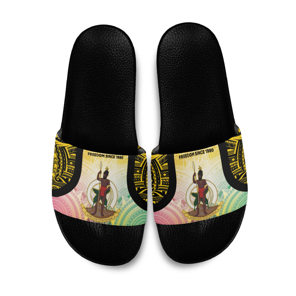 Vanuatu Independence Day Slide Sandals The Untouched Paradise