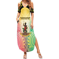 Vanuatu Independence Day Summer Maxi Dress The Untouched Paradise
