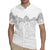 Samoa Lotu Tamaiti Rugby Jersey White Sunday Polynesian Pattern With Tropical Flowers