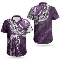 Hawaii Queen Liliuokalani Couples Matching Tank Maxi Dress and Hawaiian Shirt Hawaiian Maile Lei Flag Style