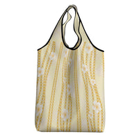 Hawaii Queen Liliuokalani Grocery Bag Gold Lei Pua Kalaunu LT05 - Polynesian Pride