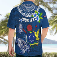 Personalized Cook Islands Pukapuka Hawaiian Shirt Coat Of Arms Plumeria Polynesian Turtle LT05 - Polynesian Pride