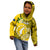 Personalized Cook Islands Aitutaki Kid Hoodie Coat Of Arms Plumeria Polynesian Turtle LT05 - Polynesian Pride