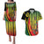 Vanuatu Constitution Day Couples Matching Puletasi and Hawaiian Shirt Long Live Vanuatu - Polynesian Pride