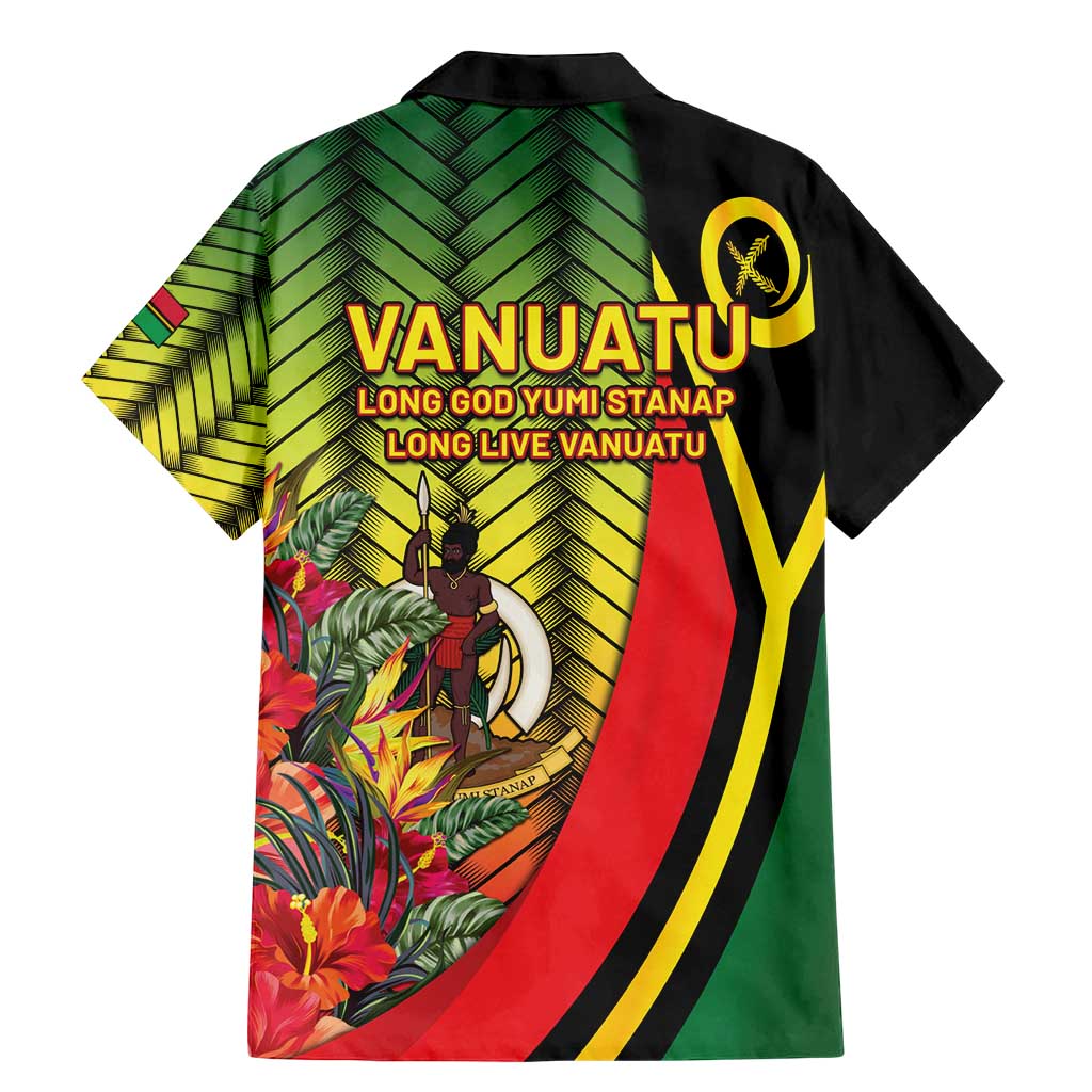 Vanuatu Constitution Day Family Matching Mermaid Dress and Hawaiian Shirt Long Live Vanuatu LT05 - Polynesian Pride