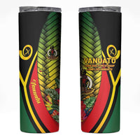 Vanuatu Constitution Day Skinny Tumbler Long Live Vanuatu - Polynesian Pride