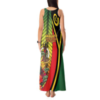 Vanuatu Constitution Day Tank Maxi Dress Long Live Vanuatu - Polynesian Pride
