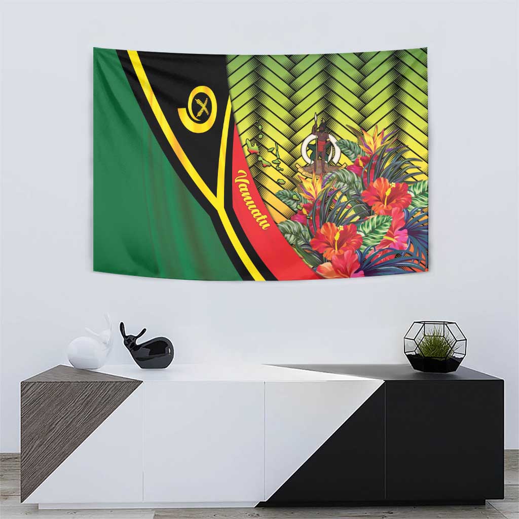 Vanuatu Constitution Day Tapestry Long Live Vanuatu - Polynesian Pride