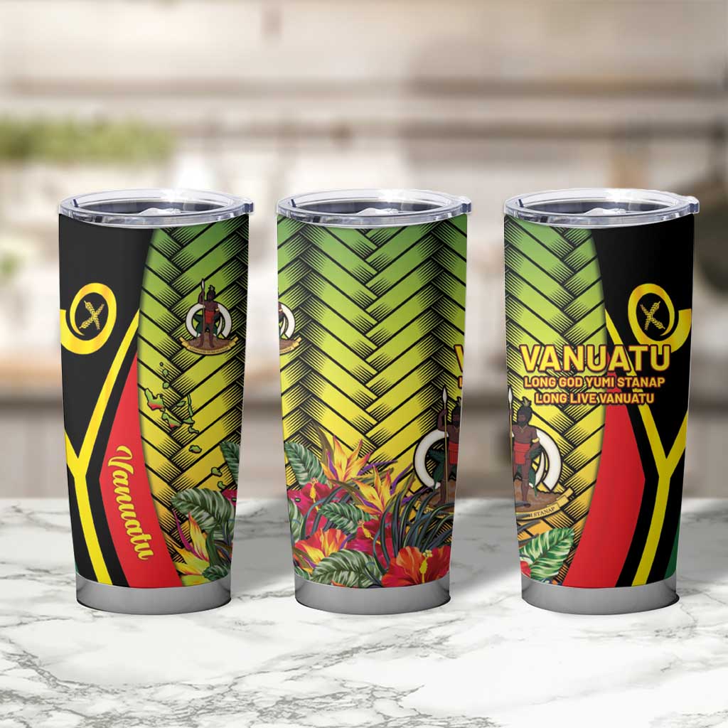 Vanuatu Constitution Day Tumbler Cup Long Live Vanuatu - Polynesian Pride