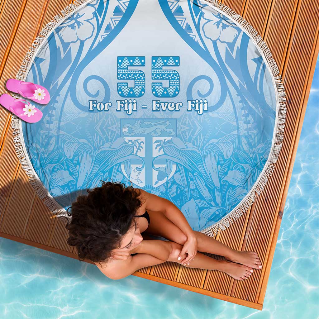 Fiji Day Beach Blanket 55th Anniversary Forever Fiji - Polynesian Pride