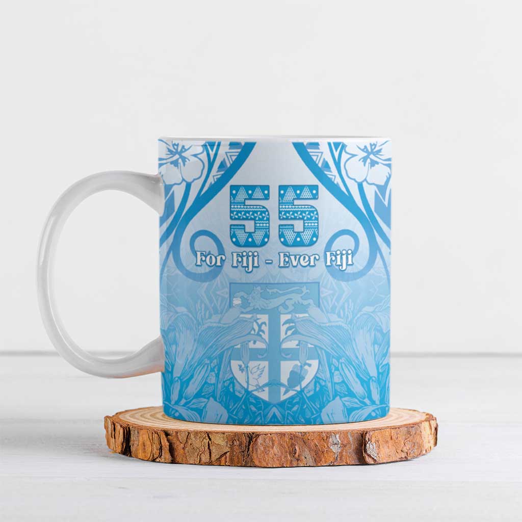 Fiji Day Ceramic Mug 55th Anniversary Forever Fiji - Polynesian Pride