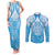 Fiji Day Couples Matching Tank Maxi Dress and Long Sleeve Button Shirt 55th Anniversary Forever Fiji - Polynesian Pride