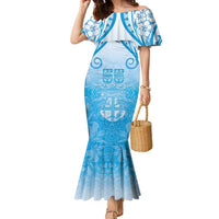 Fiji Day Family Matching Mermaid Dress and Hawaiian Shirt 55th Anniversary Forever Fiji - Polynesian Pride