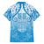 Fiji Day Family Matching Off The Shoulder Long Sleeve Dress and Hawaiian Shirt 55th Anniversary Forever Fiji - Polynesian Pride