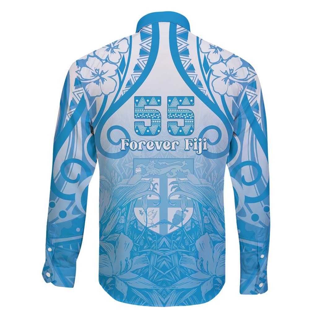 Fiji Day Family Matching Puletasi and Hawaiian Shirt 55th Anniversary Forever Fiji - Polynesian Pride