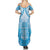 Fiji Day Family Matching Summer Maxi Dress and Hawaiian Shirt 55th Anniversary Forever Fiji - Polynesian Pride