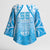 Fiji Day Kimono Sleeve Blouse 55th Anniversary Forever Fiji - Polynesian Pride