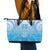Fiji Day Leather Tote Bag 55th Anniversary Forever Fiji - Polynesian Pride