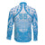 Fiji Day Long Sleeve Button Shirt 55th Anniversary Forever Fiji - Polynesian Pride