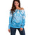 Fiji Day Off Shoulder Sweater 55th Anniversary Forever Fiji - Polynesian Pride