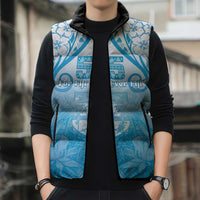 Fiji Day Sleeveless Puffer Jacket 55th Anniversary Forever Fiji - Polynesian Pride