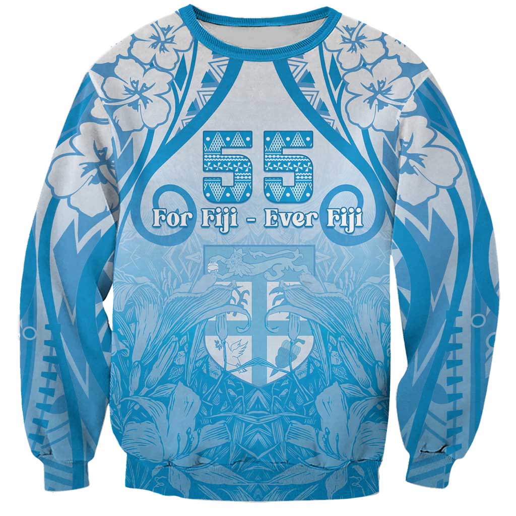 Fiji Day Sweatshirt 55th Anniversary Forever Fiji - Polynesian Pride