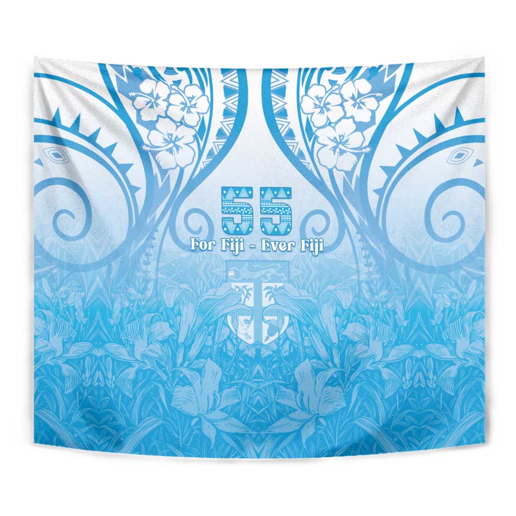 Fiji Day Tapestry 55th Anniversary Forever Fiji - Polynesian Pride