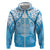 Fiji Day Zip Hoodie 55th Anniversary Forever Fiji - Polynesian Pride
