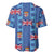 Fiji Masi Tapa Baseball Jersey Coat Of Arms - Polynesian Pride